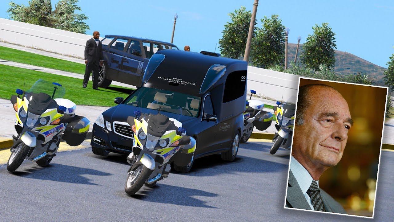 [GTA] LA DERNIÈRE ESCORTE DU PRÉSIDENT JACQUES CHIRAC | POLICE NATIONALE #286