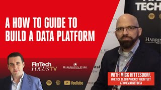 A How To Guide To Build A Data Platform Mick Hittesdorf, Onemarketdata