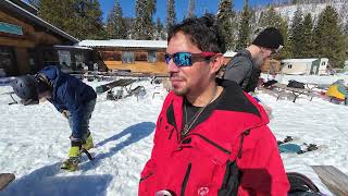 Coach Morgan takes over the camera for the day at china peak ski resort 2-12-26
