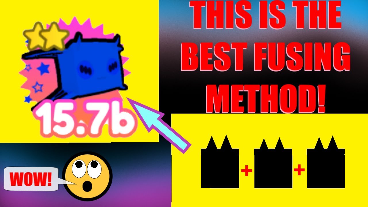 THIS FUSING METHOD IS SUPER EASY! Pet Simulator X (Roblox)