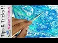 20] SAVE paint & IMPROVE your DIRTY POUR fluid acrylic painting!  Acrylic Pouring Tutorial