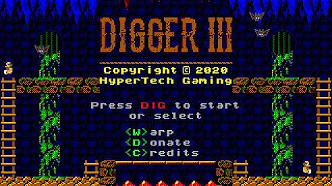 MiSTer (FPGA) Real CoCo: Digger III (Homebrew)