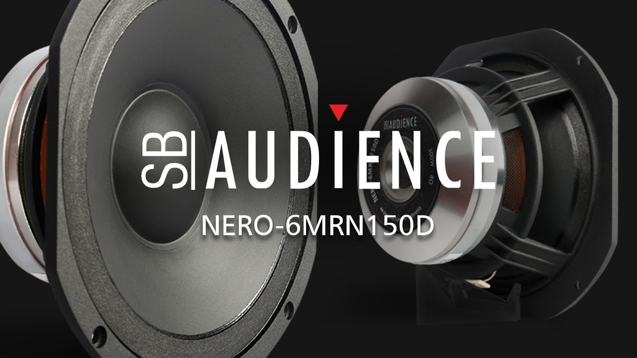 SB Audience NERO 6MRN150D 6'' Mid Range Woofer – Audiofy.in