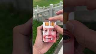 Funny Cigarette Box Trick 😱 You Won’t Believe This Hidden Design! 🔥