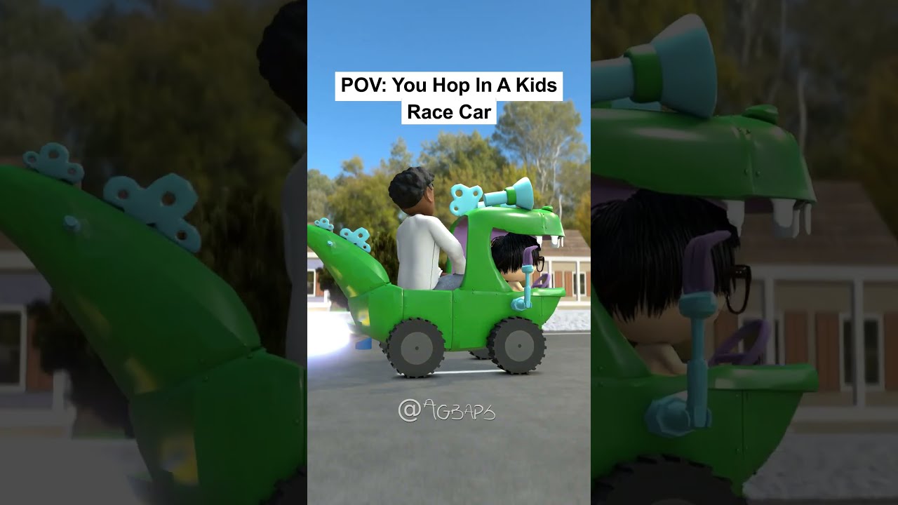 POV You Hop In A Kids Race Car