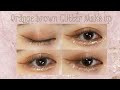 ⌜MAKE VLOG⌟イエベ春が中華コスメでするオレンジブラウンのグリッターメイク｜Orange brown glitter Make up