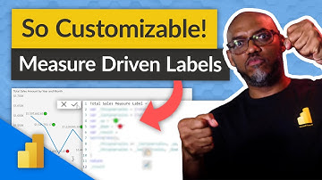 Create MEANINGFUL data labels with measures in Power BI