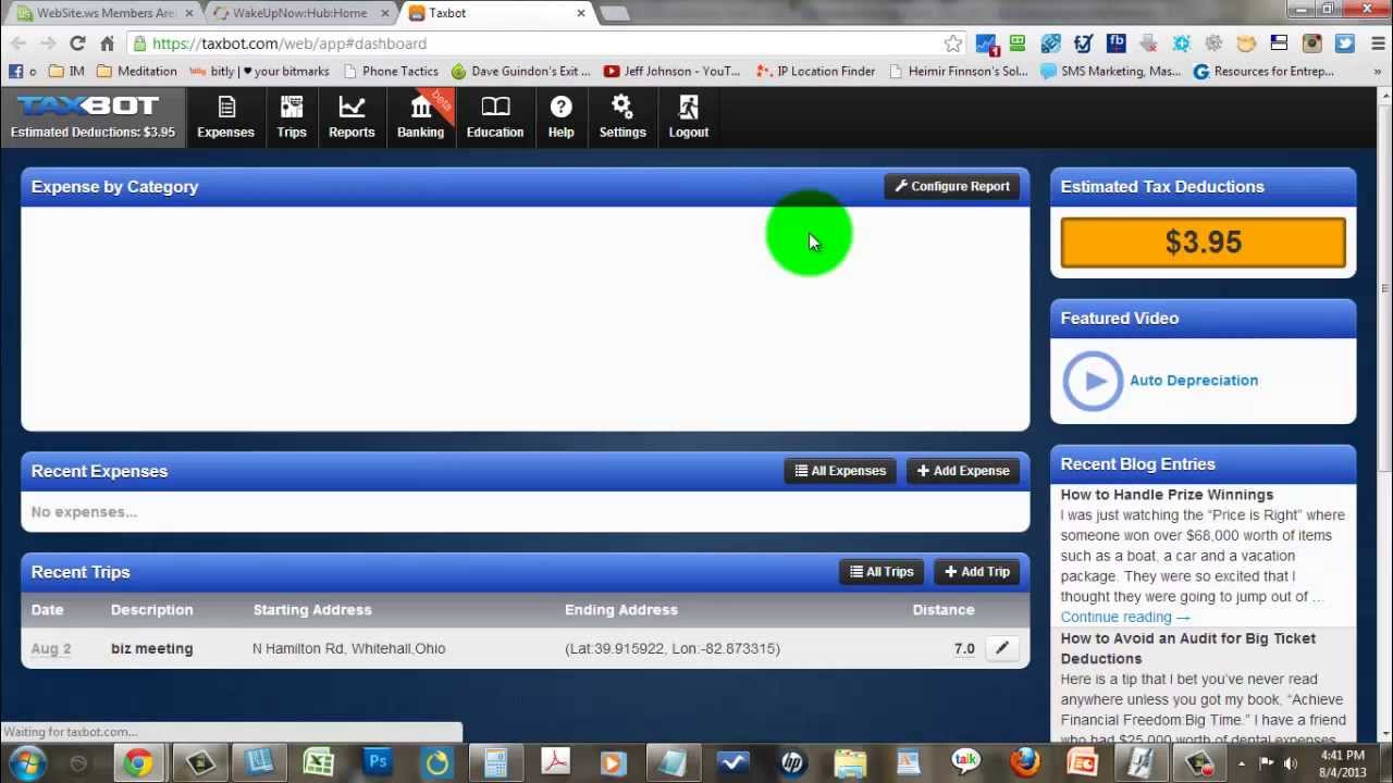 Wake Up Now Tax Bot Review + How To Get Paid For Driving?