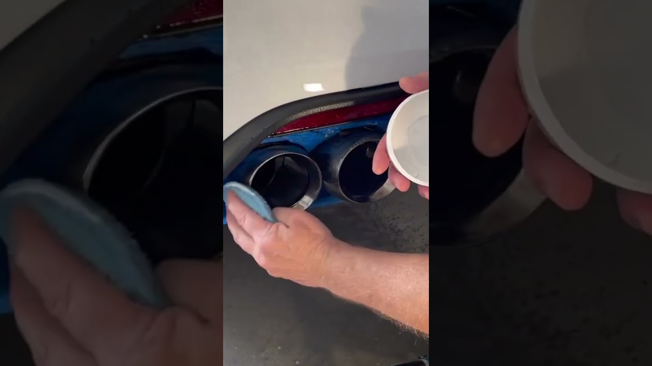 P21S Polishing Soap  Magic in a Jar - How To Polish Metal & Exhaust Tips  to a Mirror Shine 