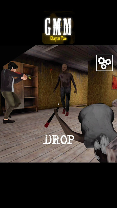 Bermain Di Rumah Nenek - GMM 2 #granny #multiplayer #shorts #174