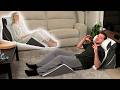 Wedge Pillow Set Review — Actually Comfortable Bed Sitting
