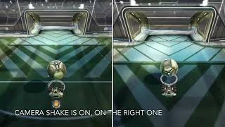 Rocket League-Camera Shake comparision screenshot 1