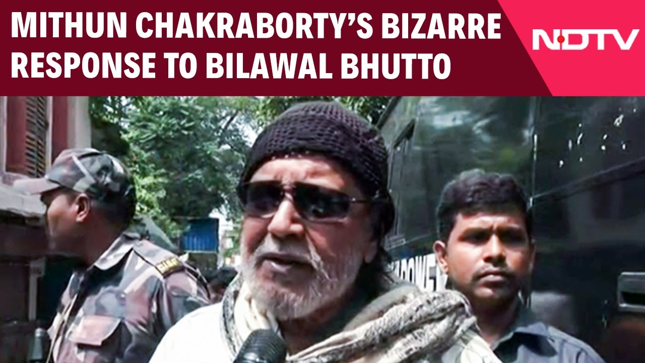 Mithun Chakraborty's Bizarre Response To Bilawal Bhutto: "Will Build A Dam Where 140 Crore Will Pee"