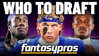 The BEST Fantasy Football Pick In Every Round with FantasyPros Derek Brown