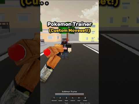 Pokemon Trainer Custom Moveset In JJS!  #roblox #jujutsushenanigans #jjs #pokemon