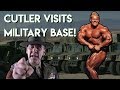 JAY CUTLER VISITS THE USO TROOPS IN KUWAIT-FULL SEMINAR
