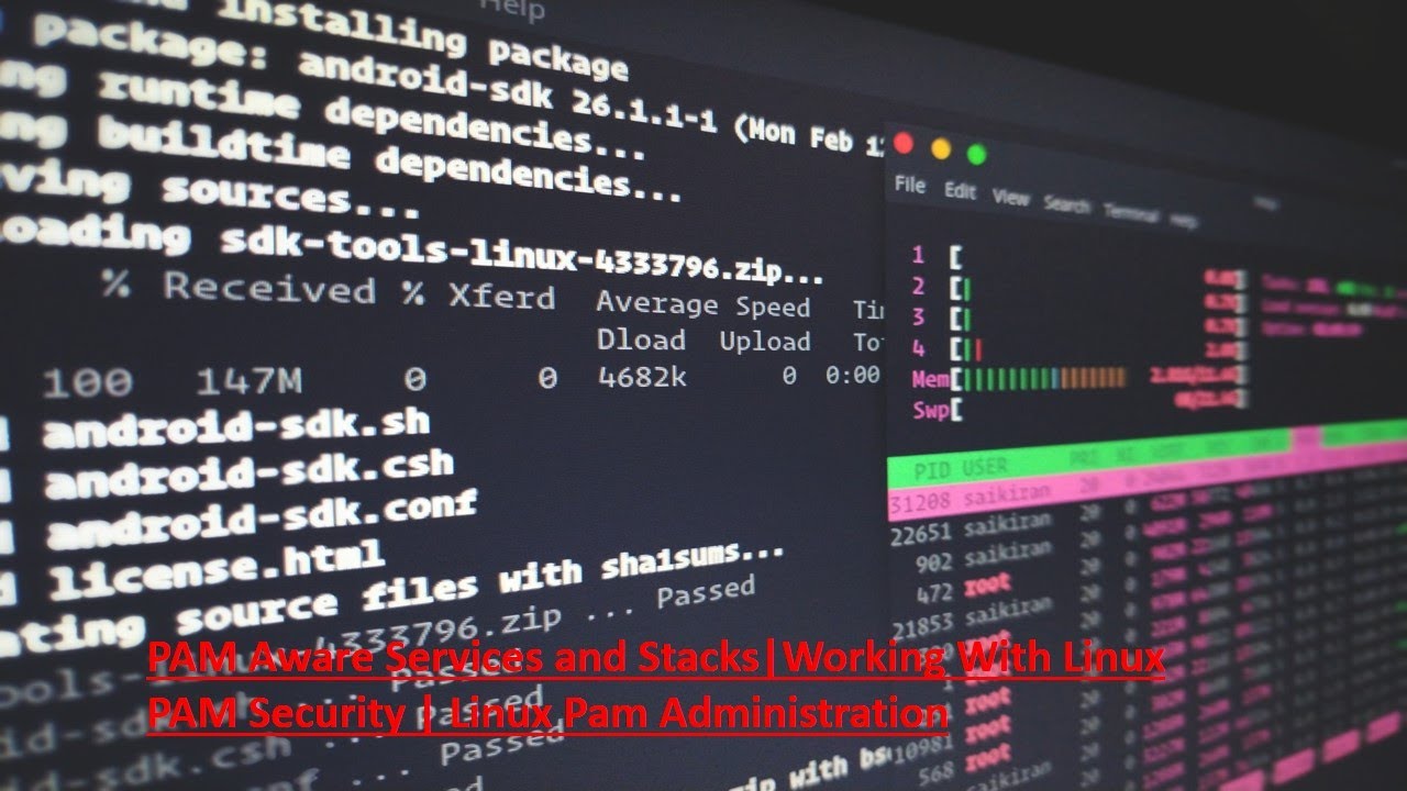 Using Pam Portal Linux 3.8-PAM Aware Services and Stacks |Working With Linux PAM Security ...