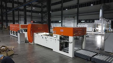 Sunlink Industry Visual inspection for Red Bull printing with triple Servo stacker