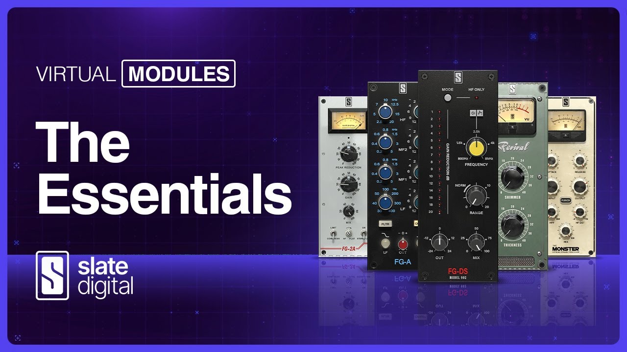 Slate Digital Virtual Modules – Week 2 Drop | VMR Essentials Expansion ...