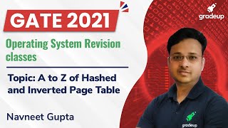 A to Z of Hashed and Inverted Page Table | Operating System | GATE CS 2021 | Navneet Sir | Gradeup
