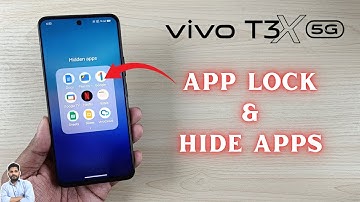 Vivo T3X 5G : App Lock & Hide Apps Settings
