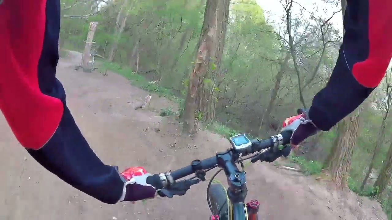 Gnieźnieńskie singletracki na rowerze