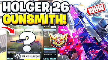 THIS HOLGER 26 Gunsmith Setup is DISGUSTING in COD Mobile Season 6 | HOLGER 26 BEST Attachments