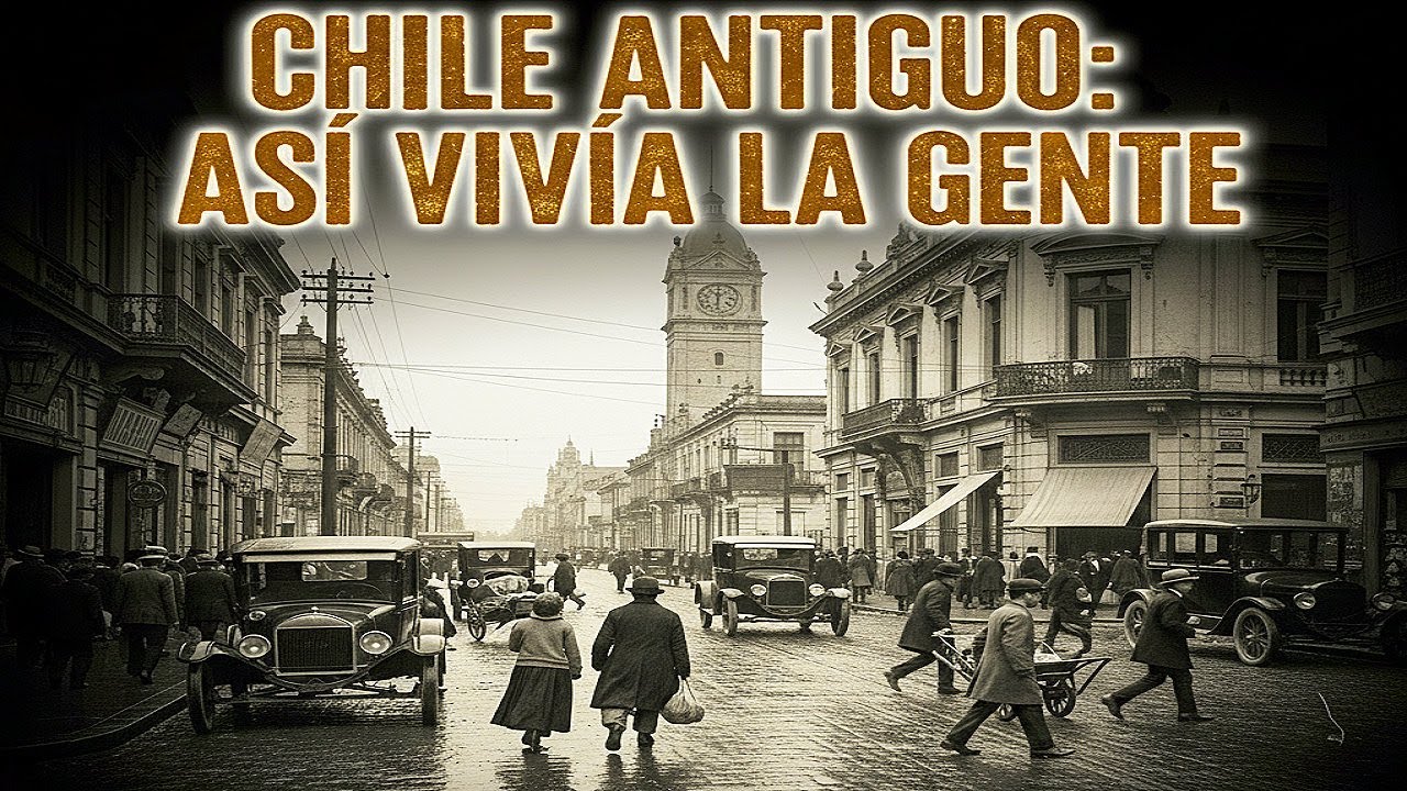ASÍ VIVÍA la GENTE en CHILE ANTIGUO 😱¡IMAGENES QUE NO CREERÁS!