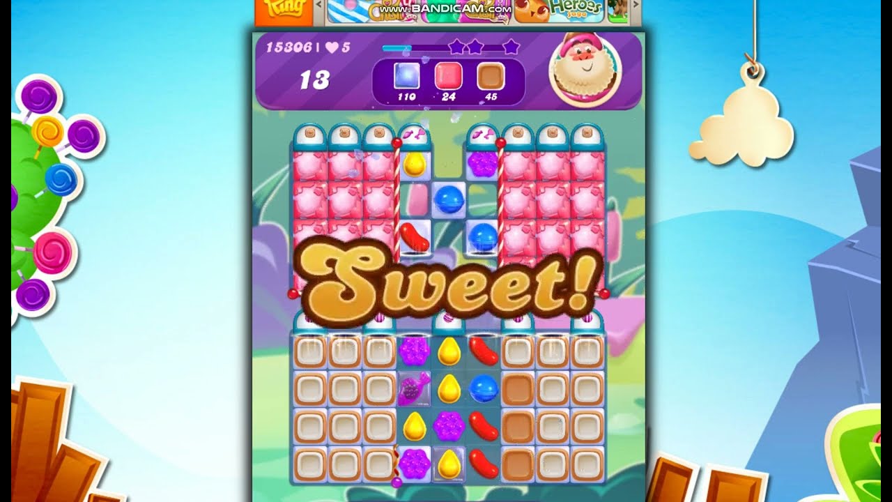 Candy Crush Saga Level 15306 NO BOOSTERS