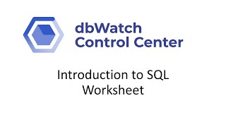 Introduction to SQL Worksheet