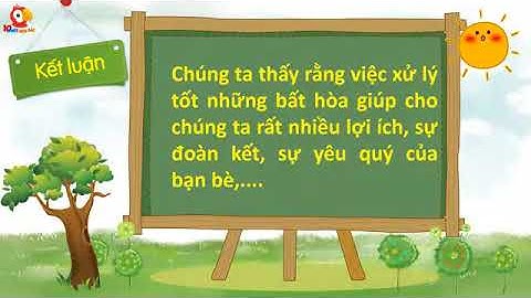 Bài 8 Xử lí bất hòa với bạn bè tiết 3   Đạo đức lớp 3   Kết nối tri thức