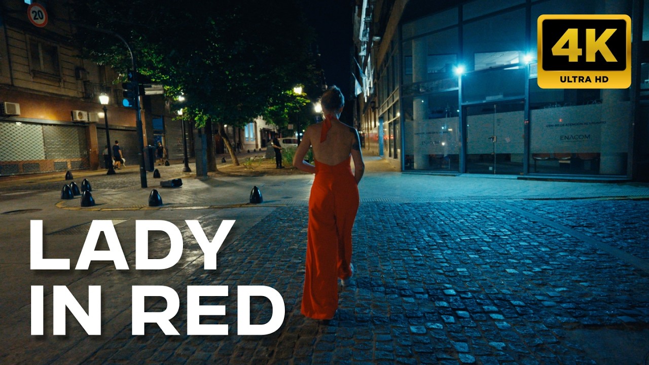 Walking Buenos Aires Streets After Dark