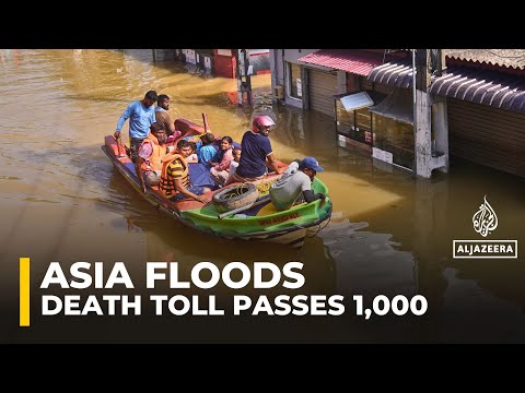 More than 1,000 killed in floods across Indonesia, Sri Lanka as rescue ...