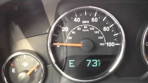 CAL Flashing on Jeep  How to Calibrate Your Digital Compass on a Jeep Wrangler