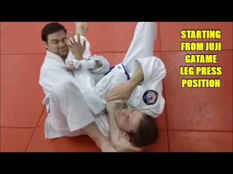 ASHI JIME Leg Choke from Leg Press Position