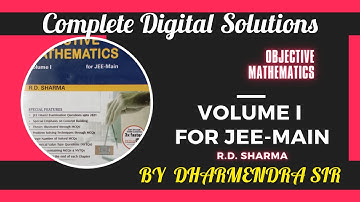 Objective Mathematics: R.D.Sharma Volume - 1 .Linear Inequation.Part-1
