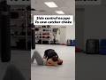 Under hook escape, front headlock, cow catcher, guillotine choke #mma #bjj