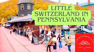 This Town Feels Like Switzerland… But It’s in 🇺🇸 Jim Thorpe Pennsylvania