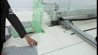 SP-S913 TEMPLATE MACHINE  Knit zipper pocket