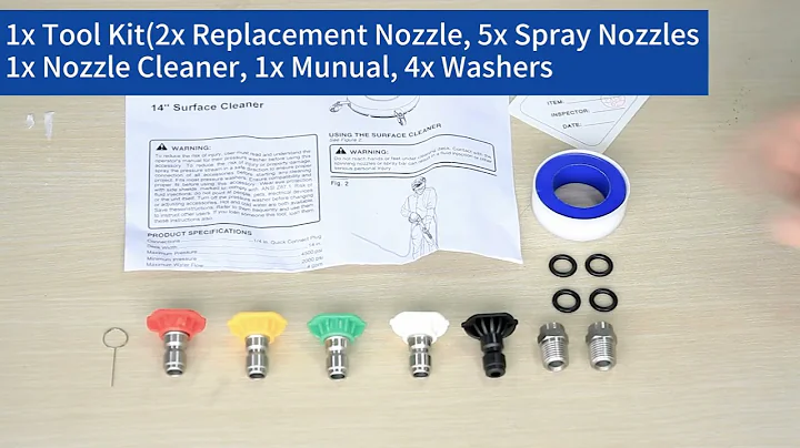 Intro & Assembly of MEKOH 14 inch Surface Cleaner