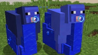 Actual Water Sheep in Minecraft