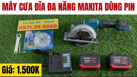 Máy Cưa Đĩa Pin Makita Cắt Gỗ, Cắt Gạch, Cắt Sắt Hàng Fake Loại 1 Cao Cấp Lõi Đồng Không Chổi Than