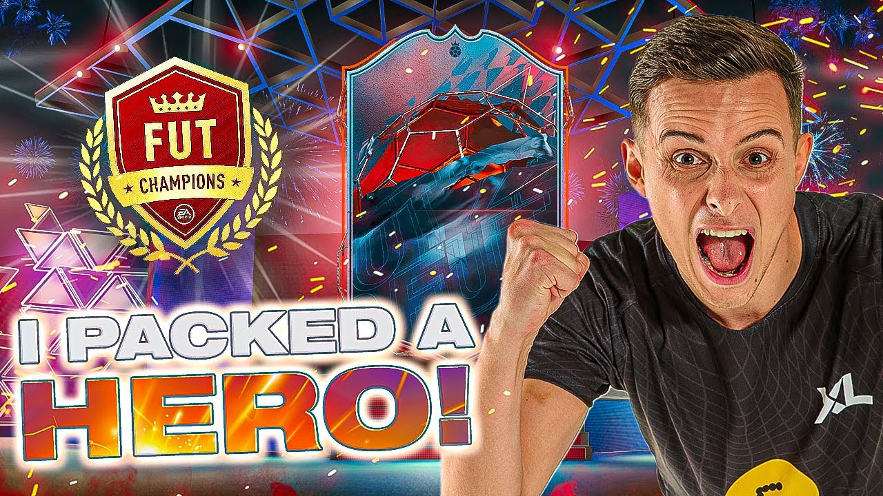 WE PACKED A HERO IN OUR 1ST FUT CHAMPS REWARDS! FIFA 22 ULTIMATE TEAM