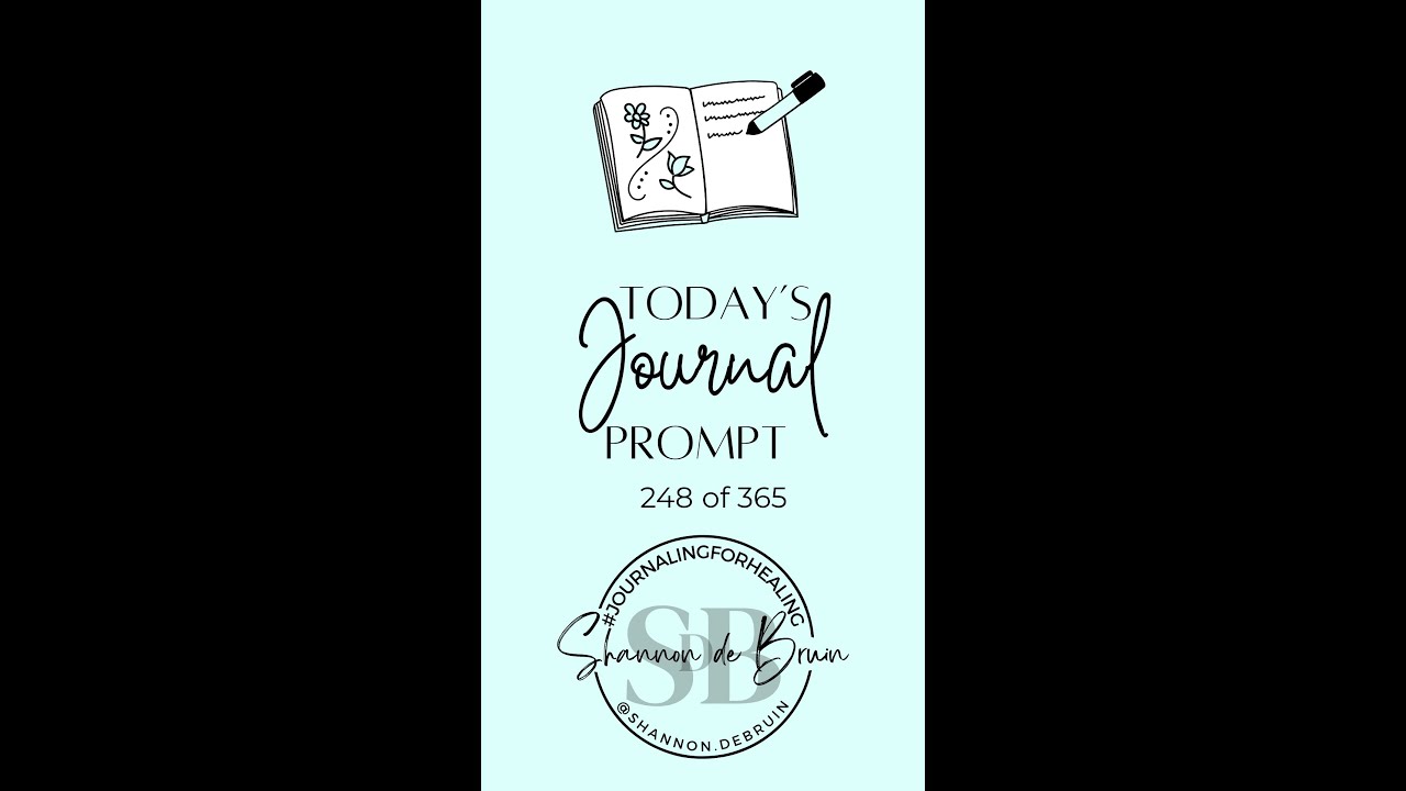248 of 365 JANUARY daily 10-minute journaling moment - for mental health and personal growth