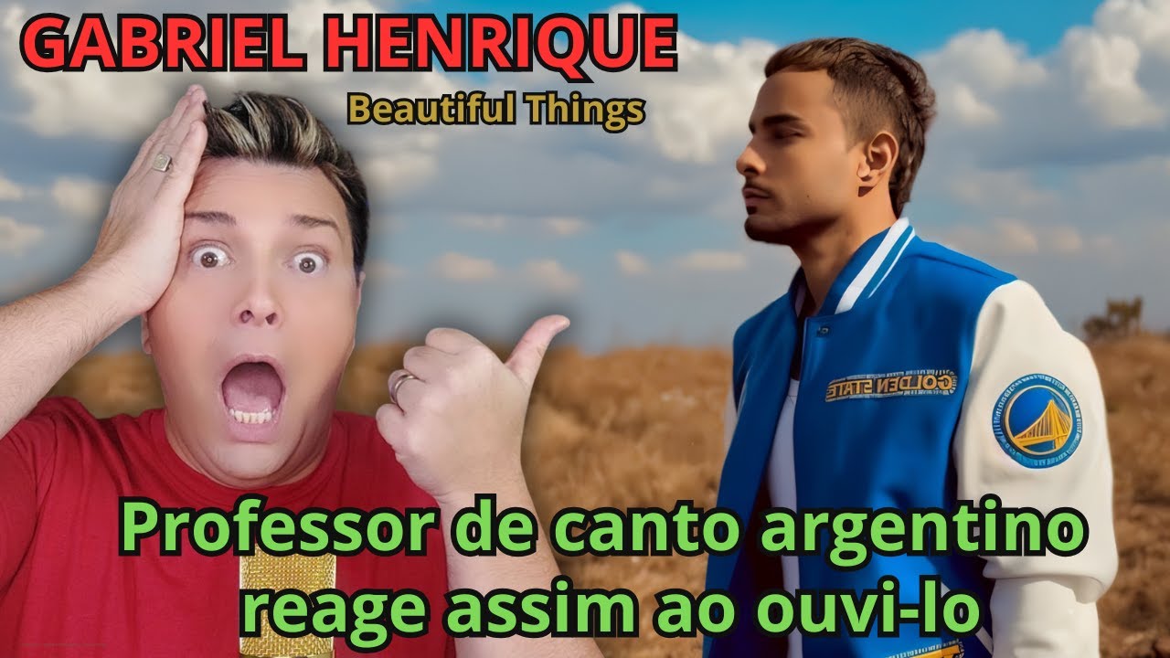 ¡No vas a creer cómo canta GABRIEL HENRIQUE 