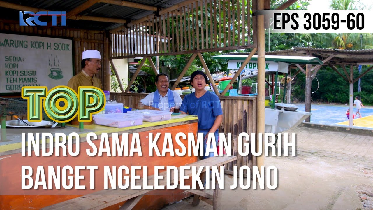 Indro Sama Kasman Gurih Banget Ngeledekin Jono - TUKANG OJEK PENGKOLAN