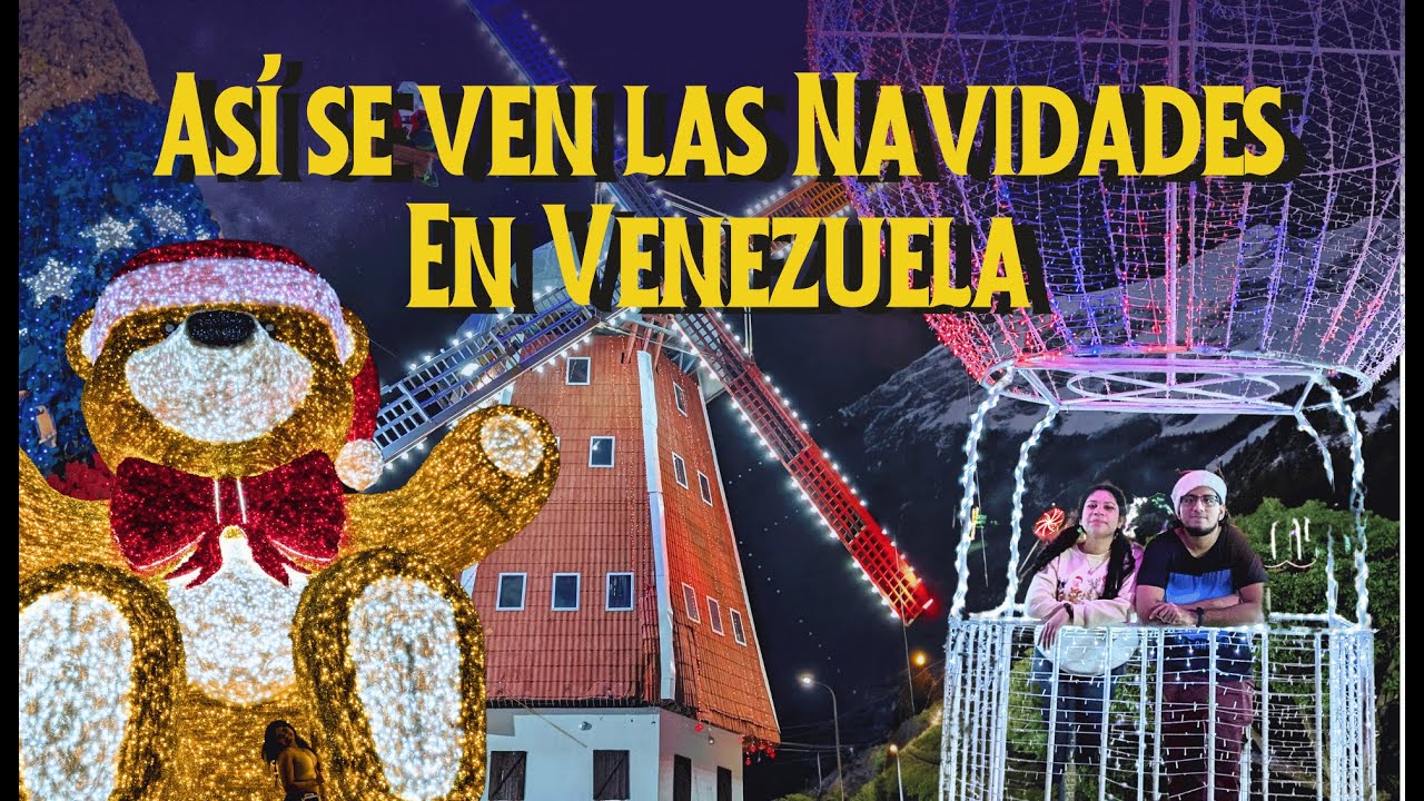 Recorriendo lugares EN NAVIDAD en VENEZUELA! Parques, Plazas, Centros en Puerto Ordaz y San Felix