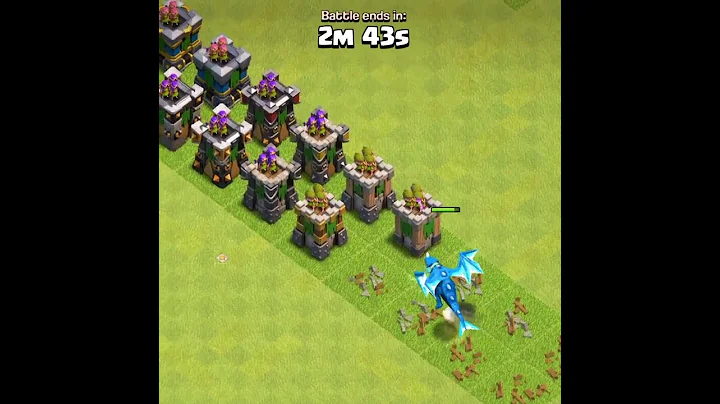 Electro Dragon Vs Level 1 To Level 20 Archer Towers | Clash Of Clans