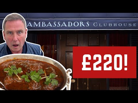 Video thumbnail: I Spent £220 On A CURRY! WOW!!!