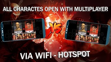 play tekken 3 multiplayer on android with all players || all characters open with multiplayer